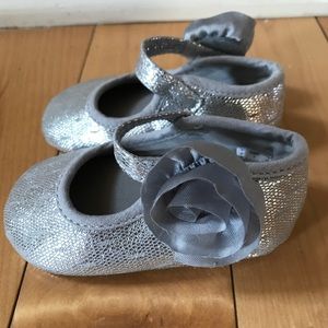 Silver Toddler Shoes
